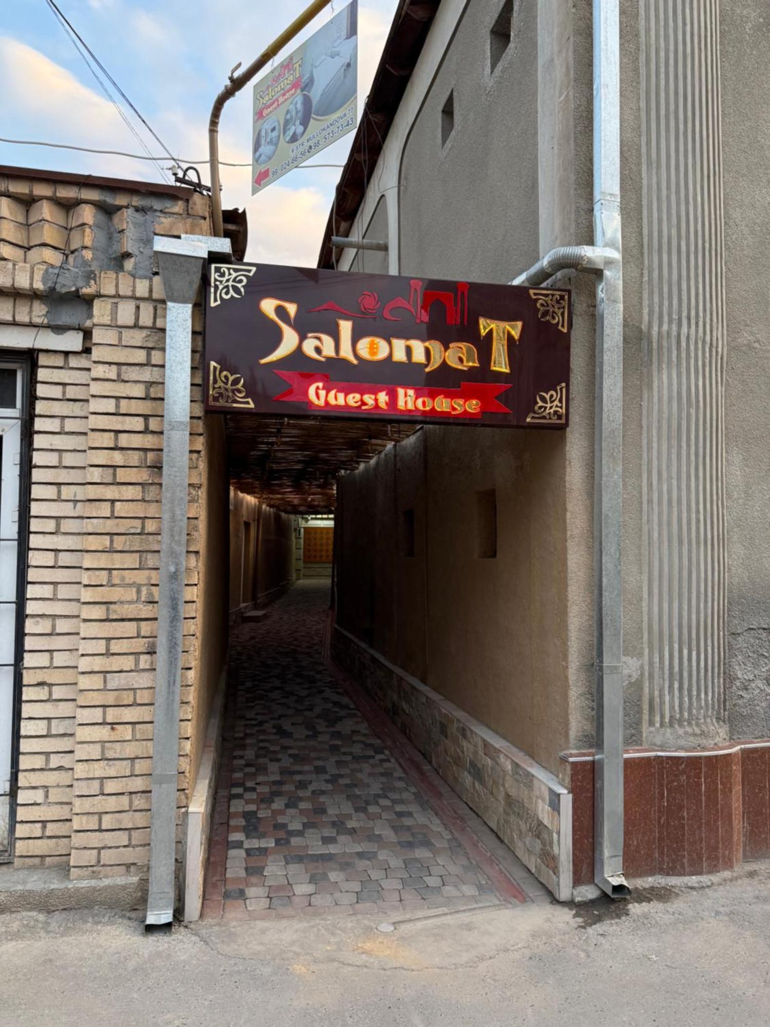 Salomat Guest House Samarkand Buitenkant foto